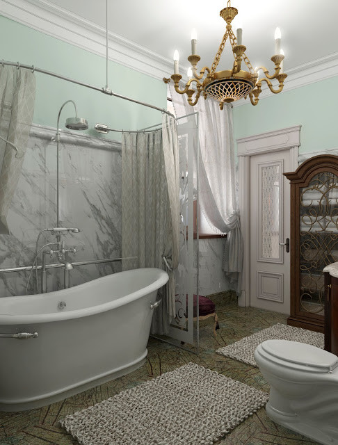Interior design of Lux apartments of the Bariatinsky Palace