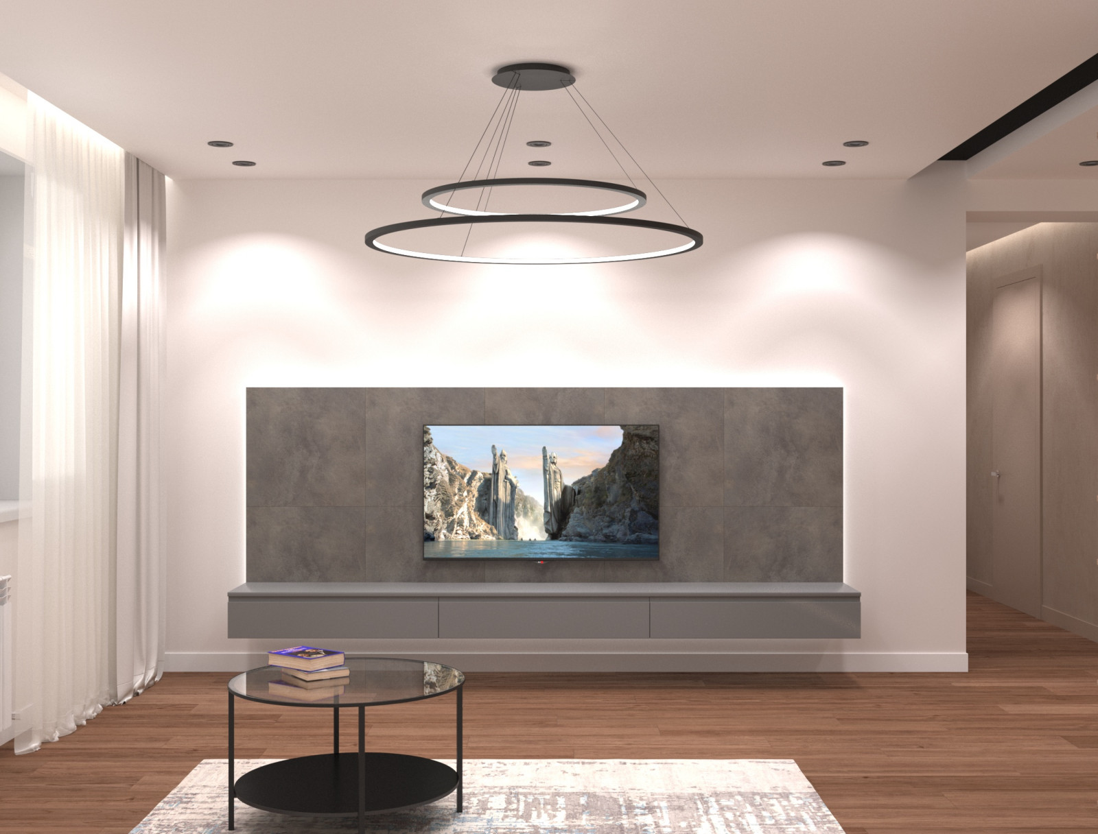 Трехкомнатная квартира 77 м.кв. на проспекте Мира