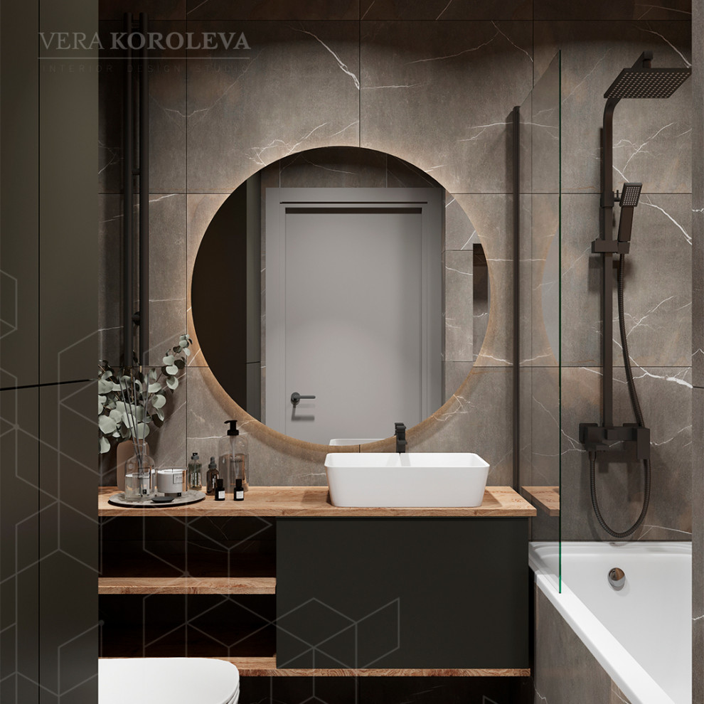 Дизайн-проект квартиры-студии в Подмосковье