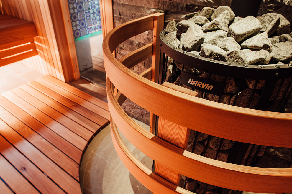 Радиусное ограждение для печи.