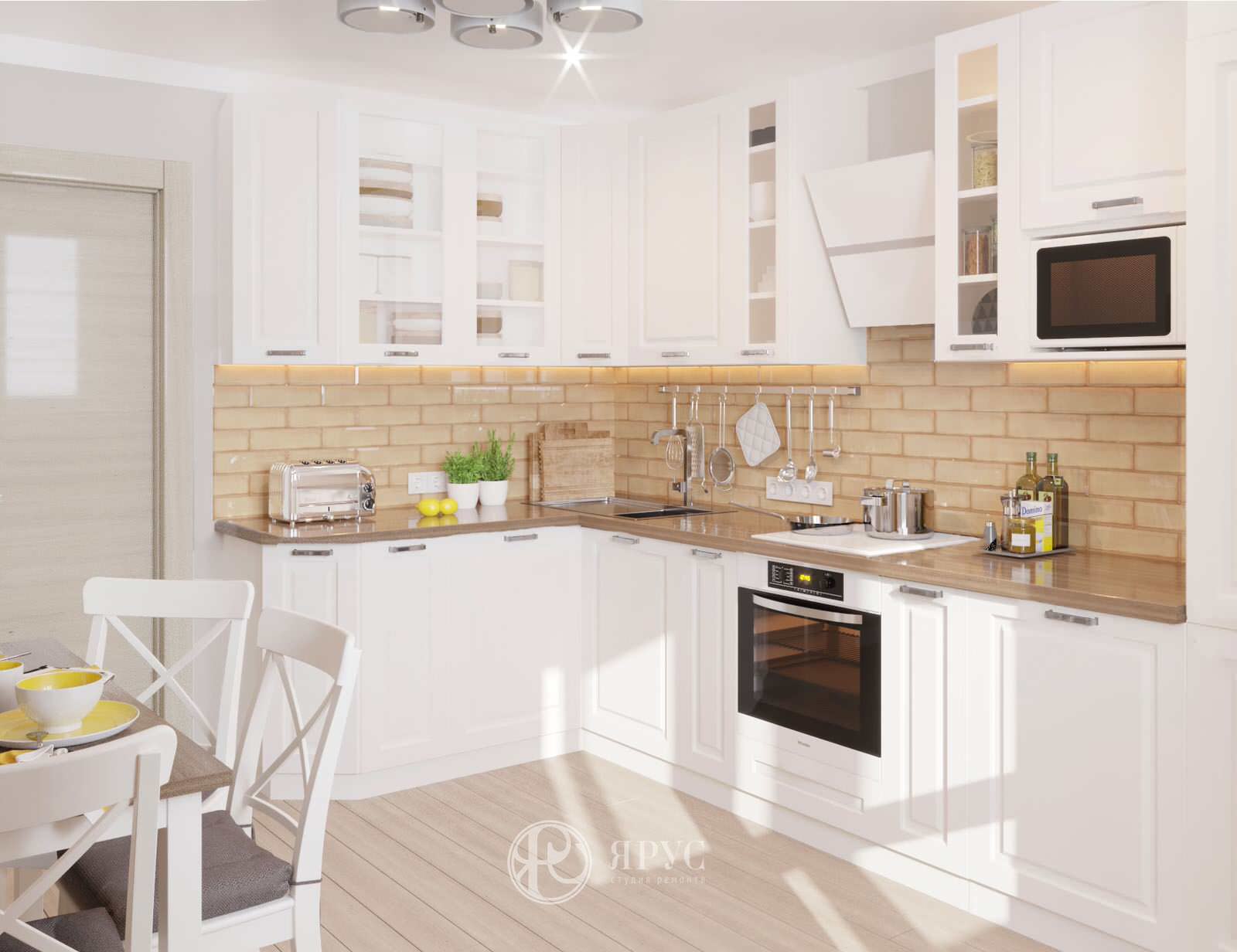 Дизайн интерьера двухкомнатной квартиры