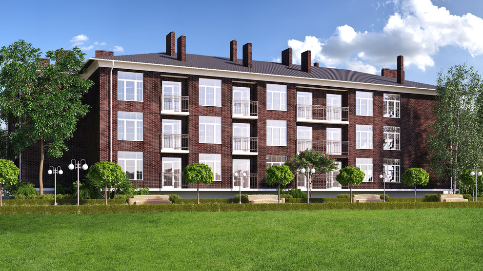 Визуализация многоквартирных домов