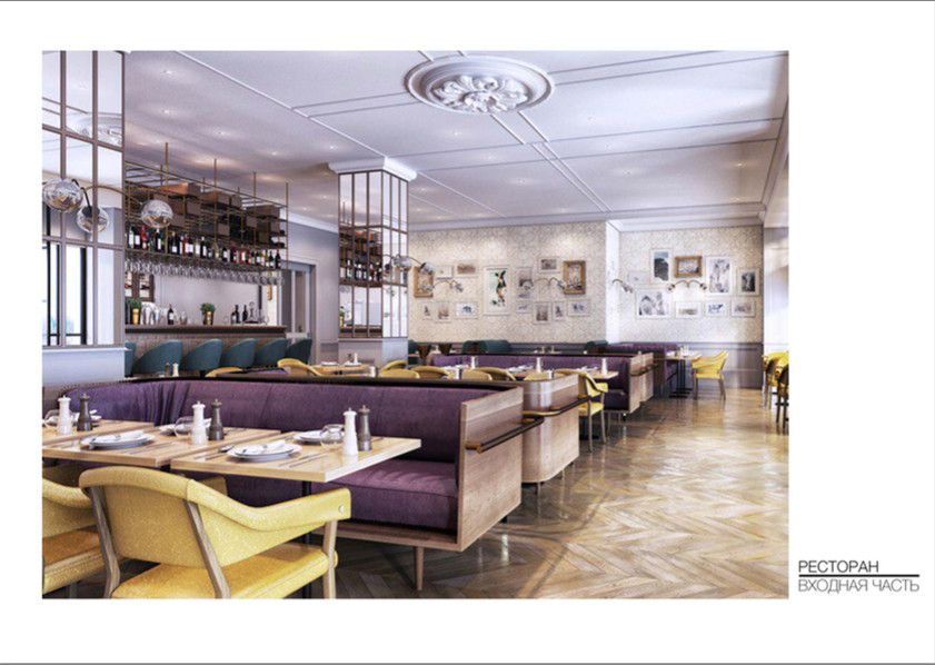 Проект загородного ресторана от нашего архитектора Трусовой Томары