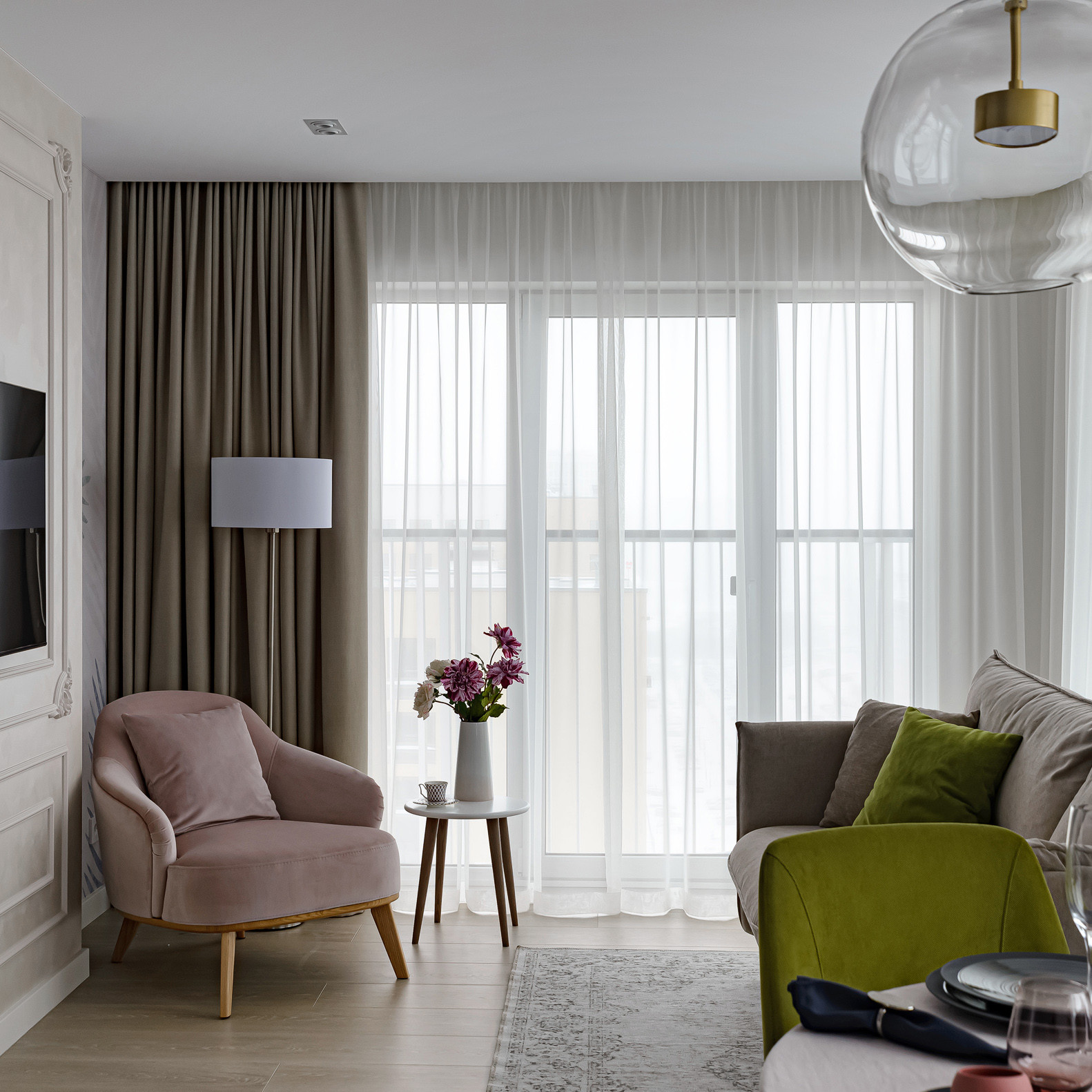 Квартира на Заровного. Дизайнер Оксана Павлова