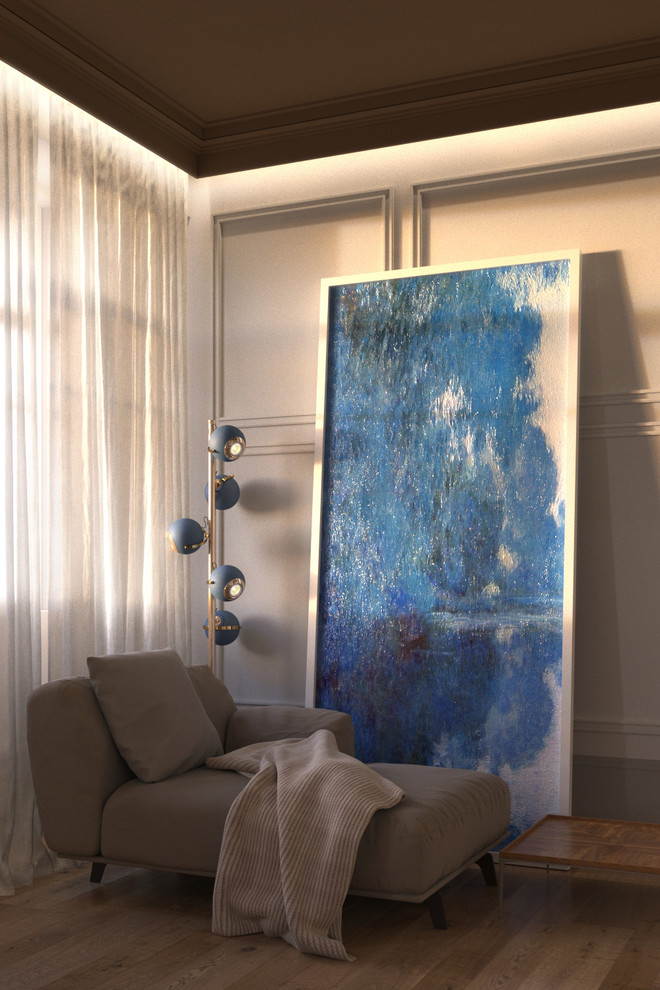 Неоклассический интерьер в центре  Санкт-Петербурга