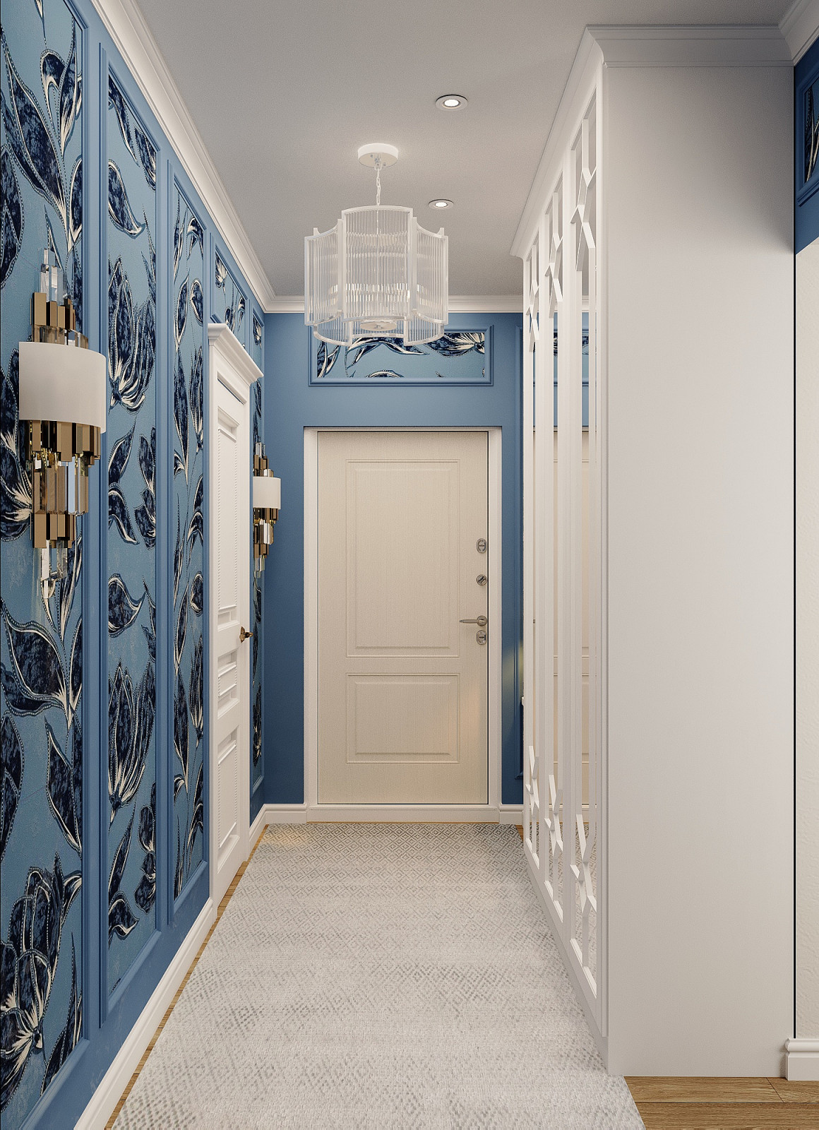 Дизайн-проект дома у моря в стиле нео-классика