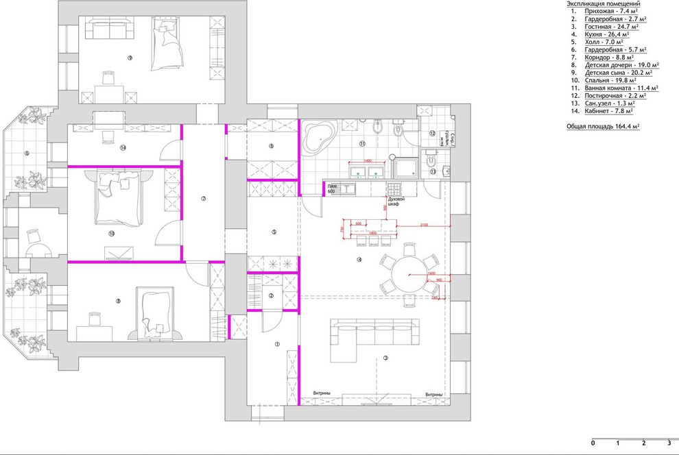 Современная классика в историческом центре Петербурга