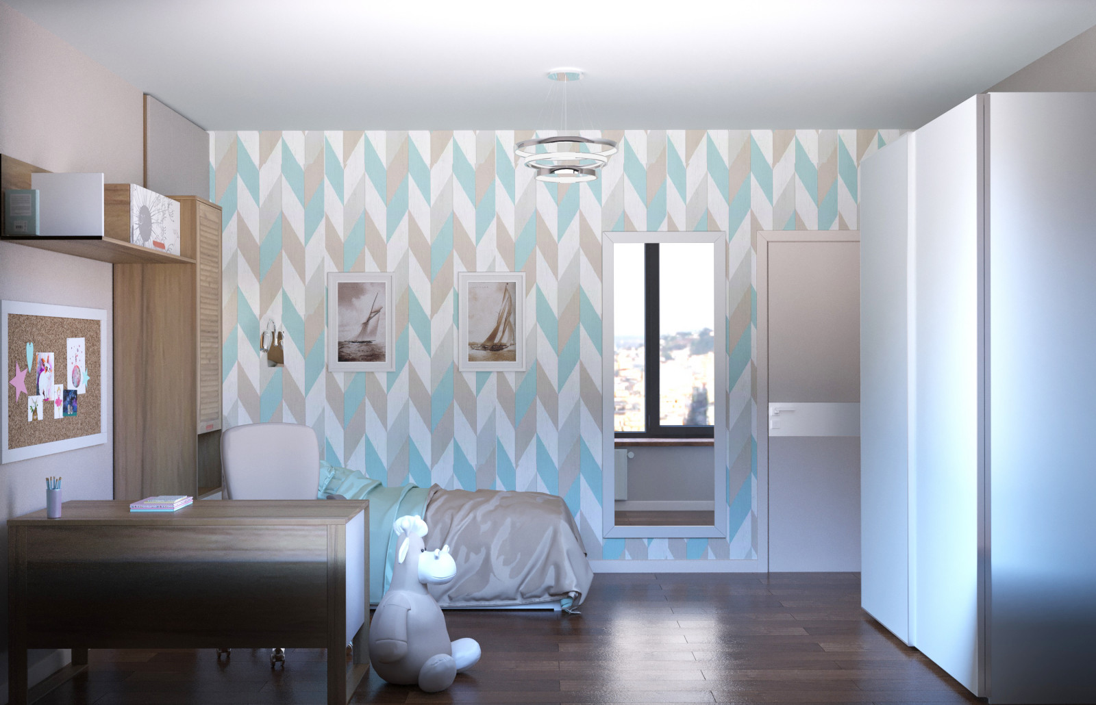 ЖК Дисквери, квартира в современном стиле