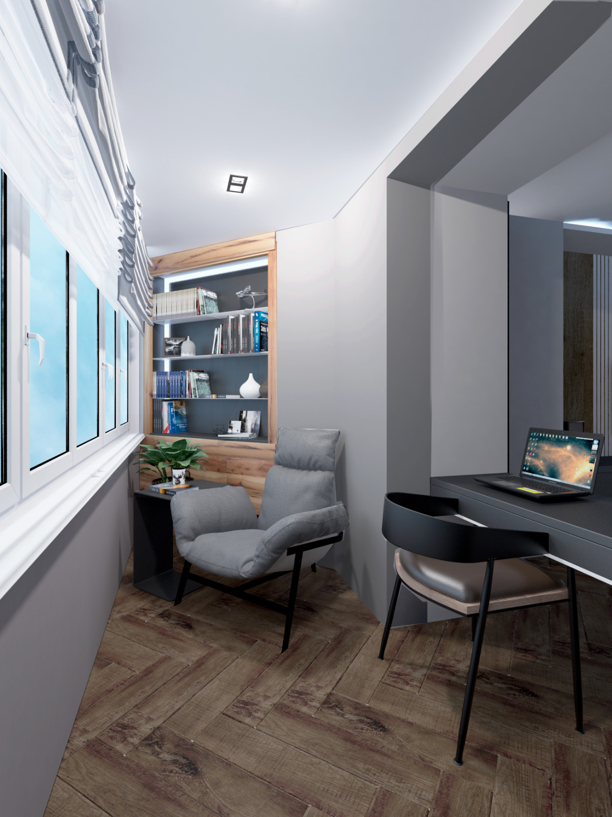 Четырехкомнатная квартира для молодой семьи