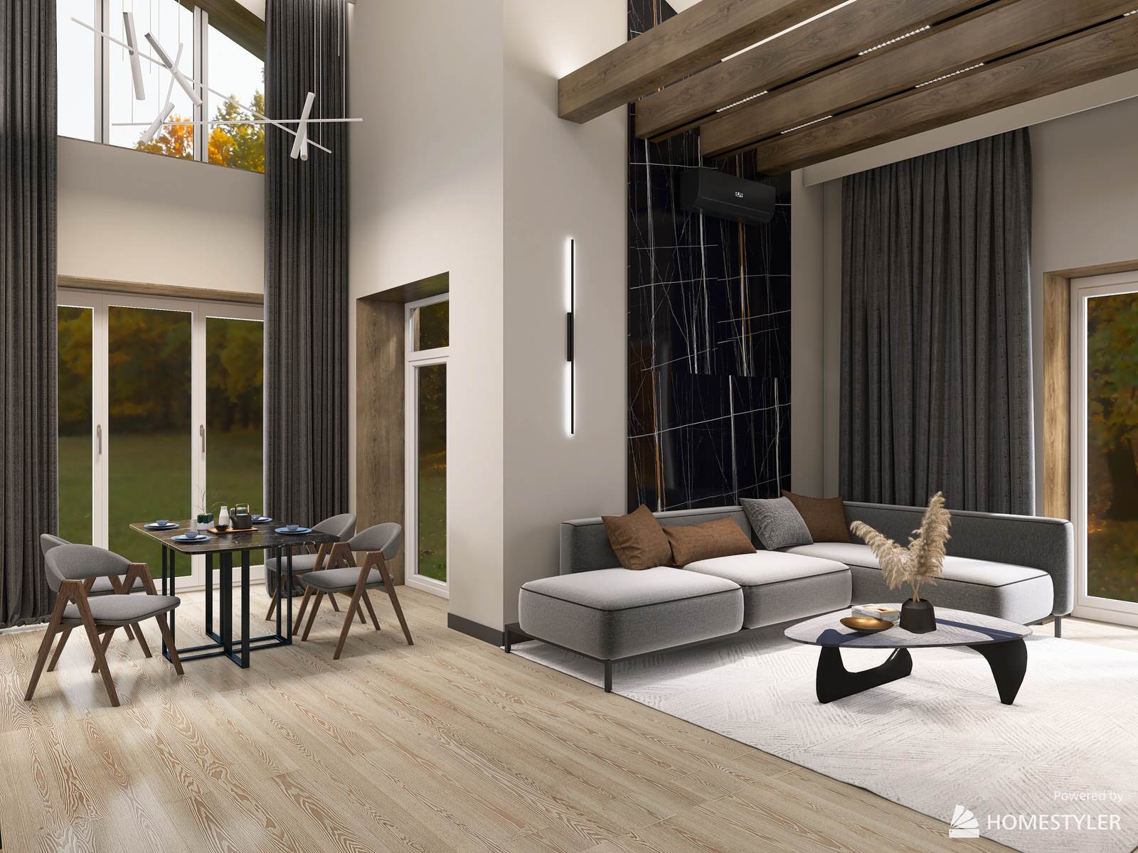 Дизайн загородного дома в г. Омск