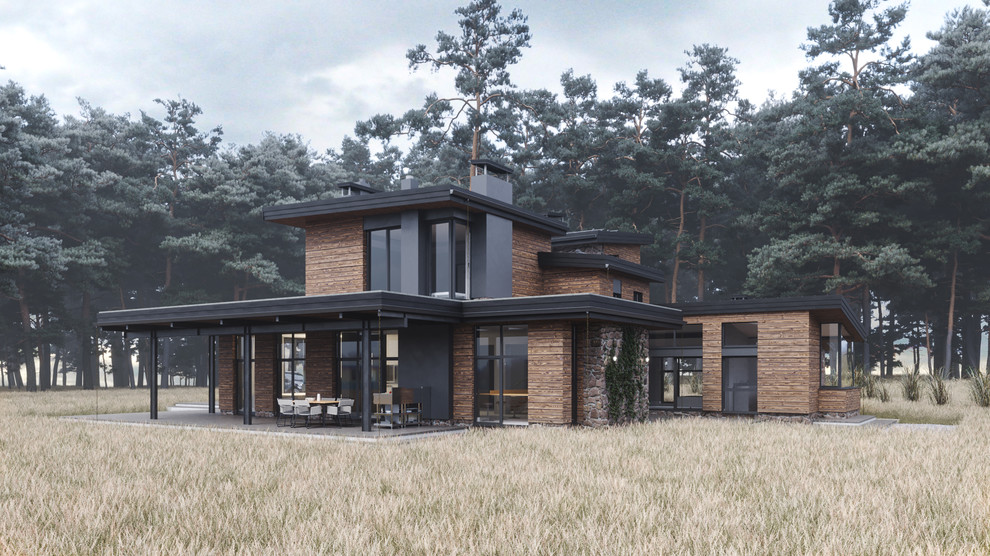 Проект виллы в Московской области