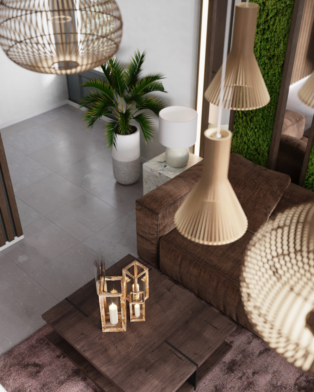 Кухня-гостиная в частном доме