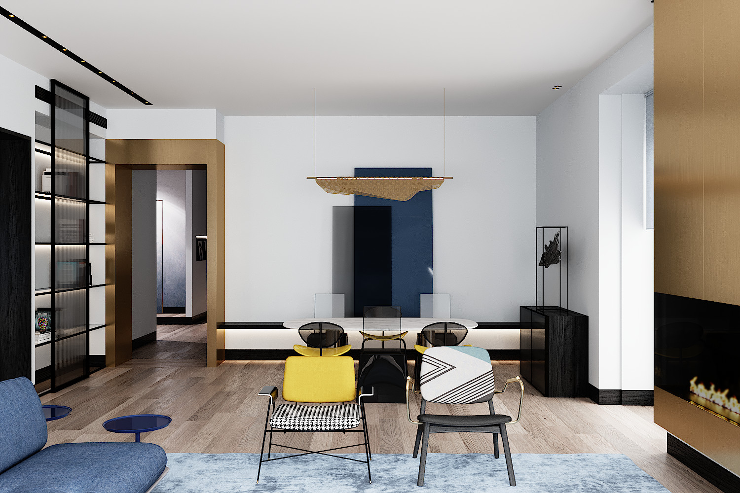 Гостиная-столовая