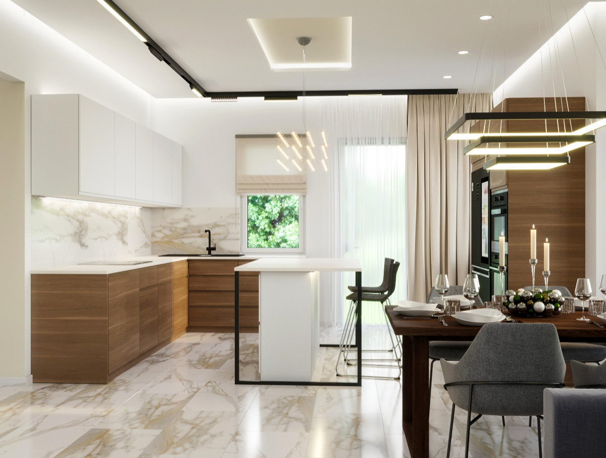 кухня-гостиная