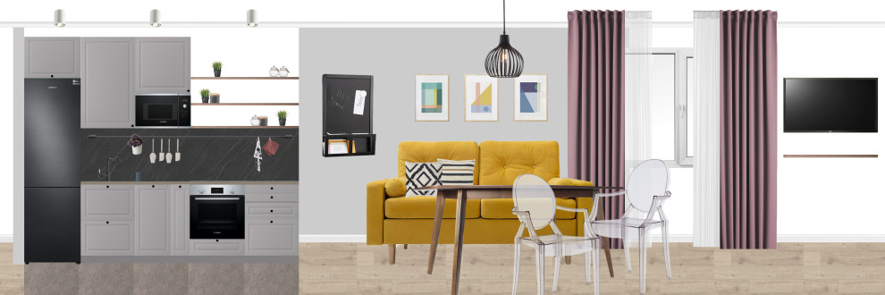 Обложка проекта: Коллаж кухни