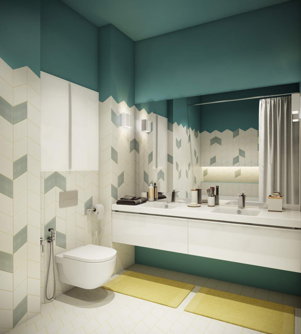 Интерьер в 160м2 ЖК Велтон парк