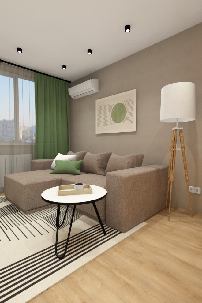 Небольшая квартира в минимализме