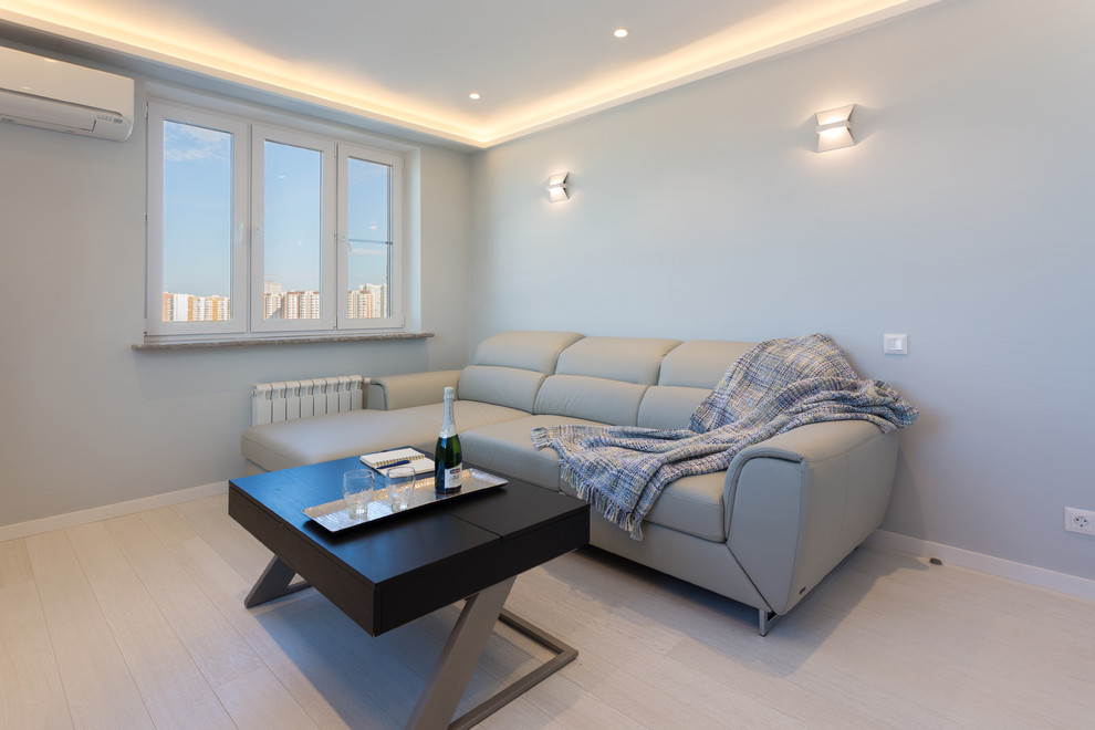 Белый минимализм в новостройке