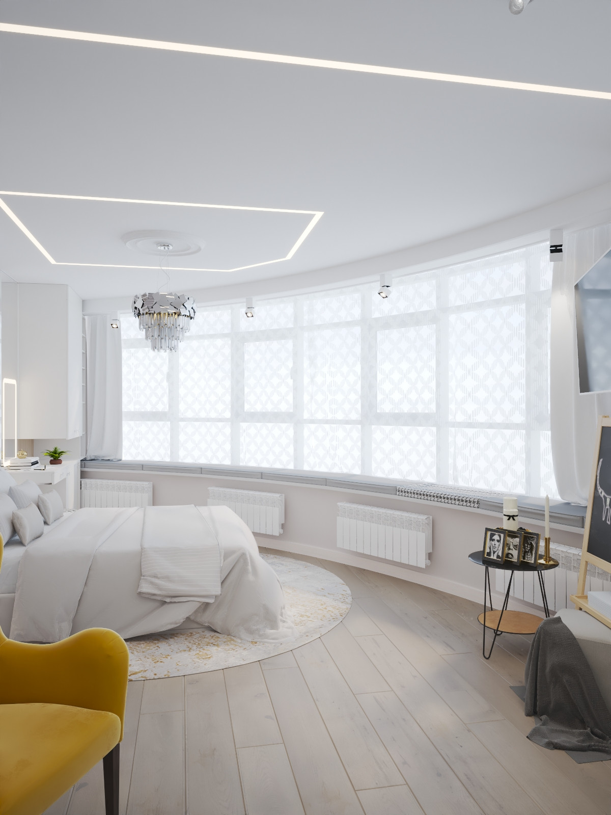 Трехкомнатная квартира №2 / Чебоксары / 2020 год