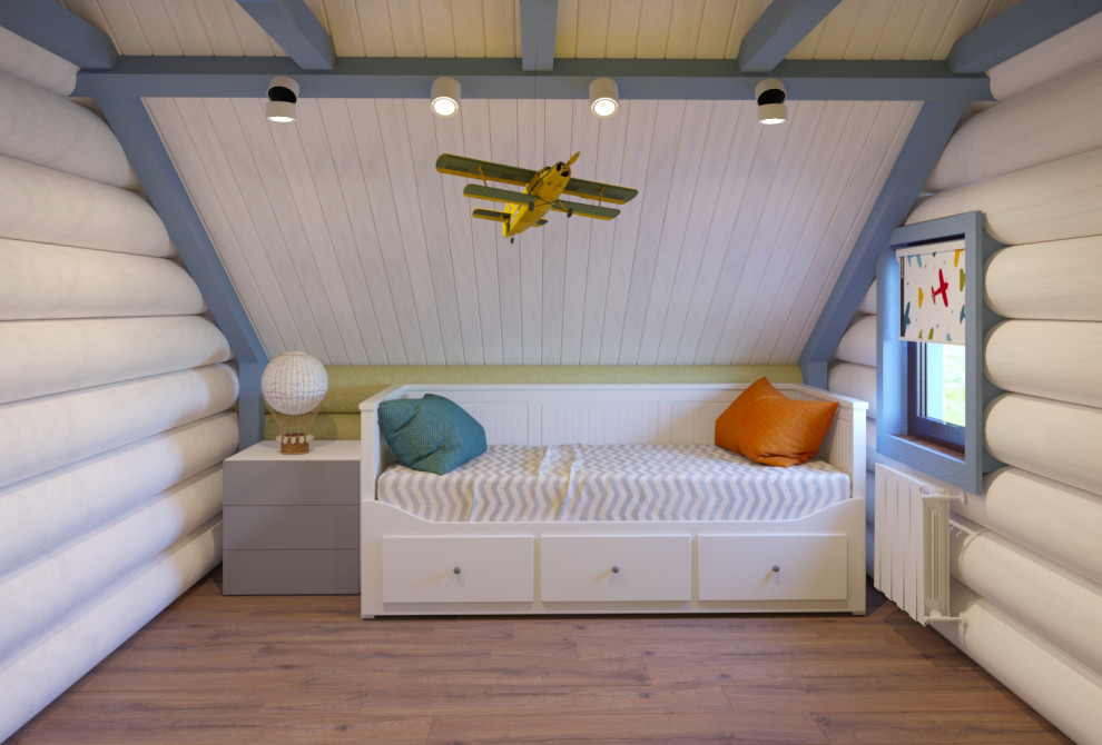Детская на мансарде