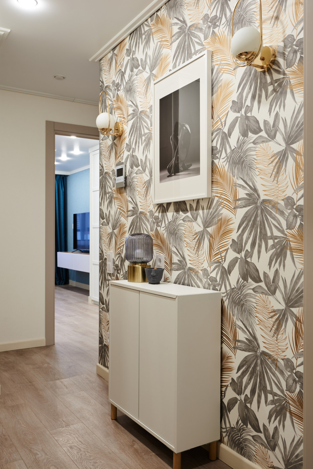 яркий и уютный интерьер на Заречной