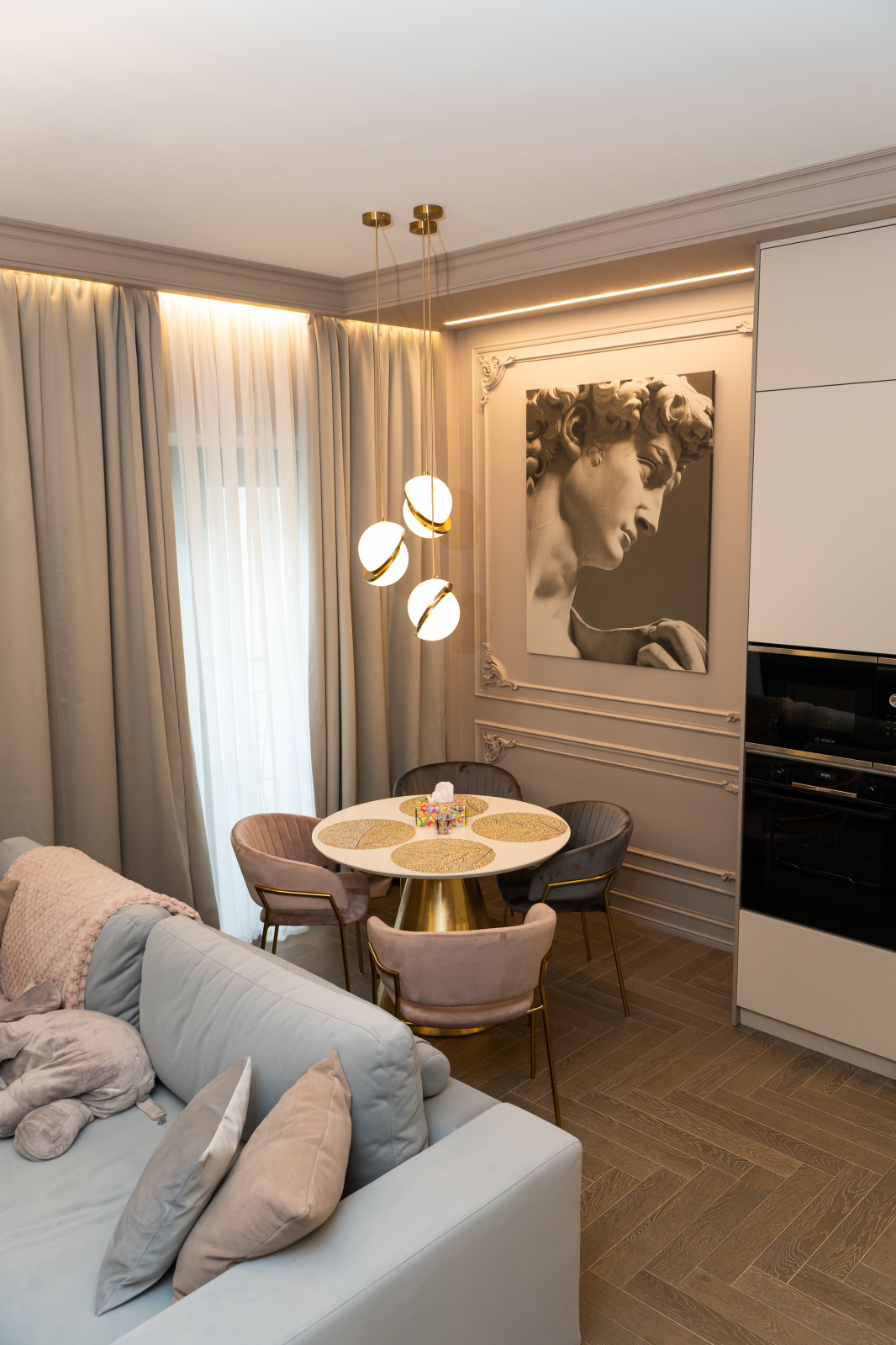 Ремонт 2-квартиры в ЖК "I'M" в современном стиле