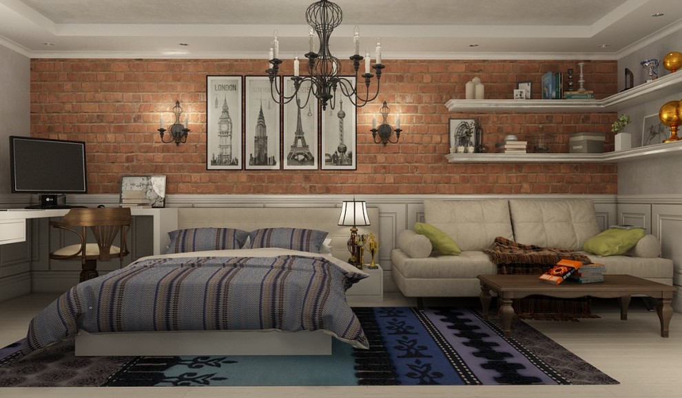 Спальня в стиле LOFT