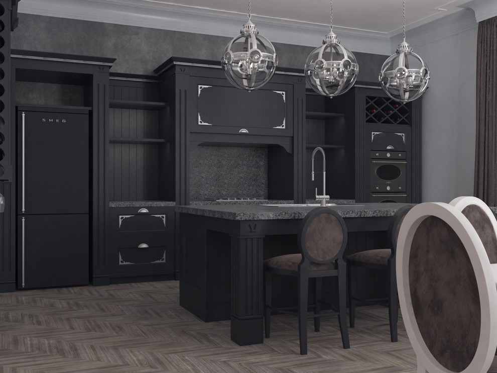 Дизайн коттеджа современная классика (п-ов Пролетарский)