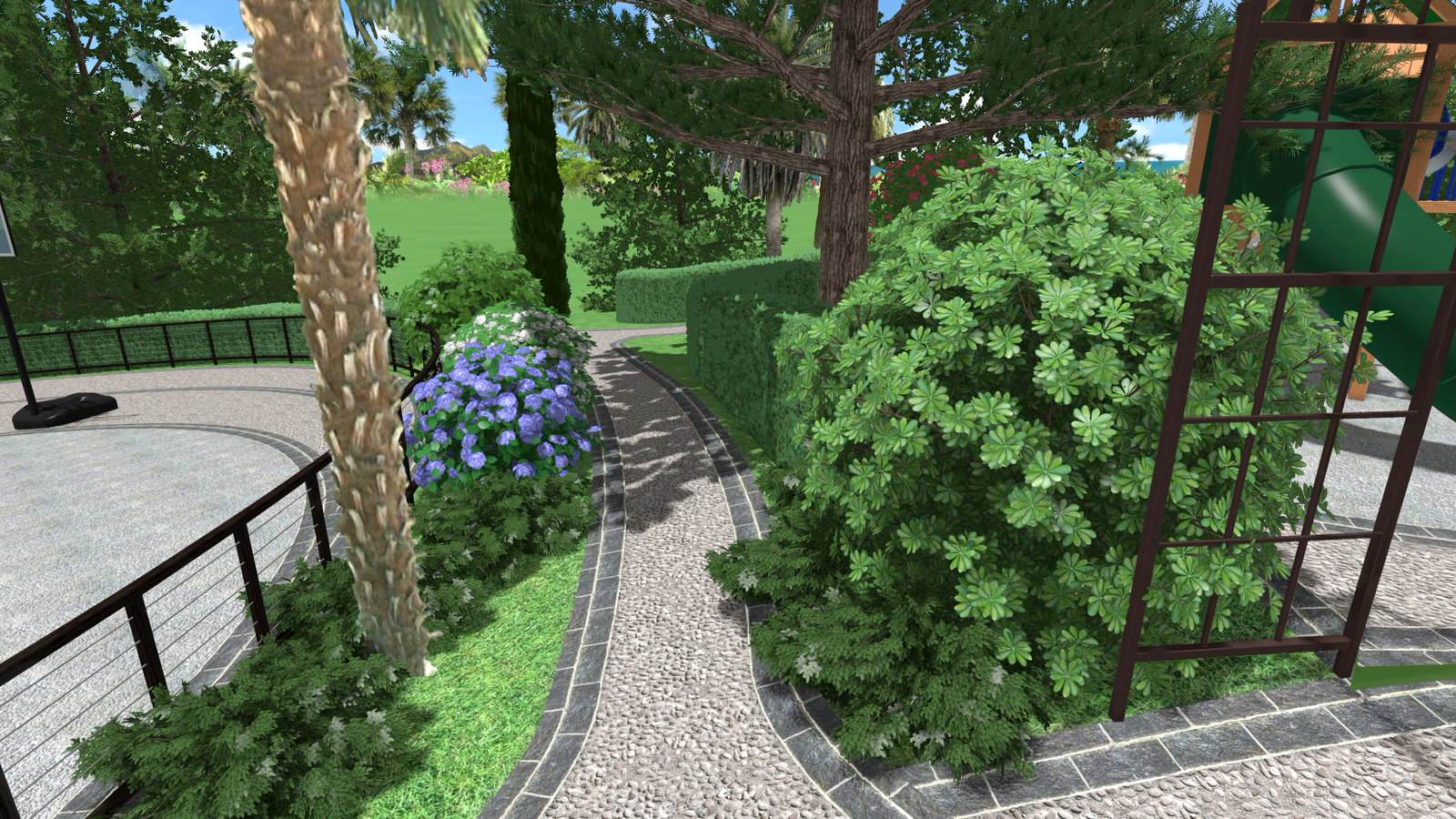 Детская площадка для санатория.