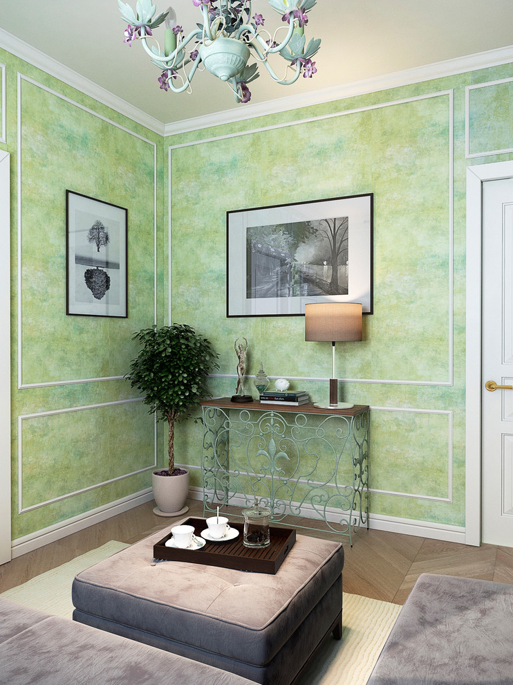 Дизайн-проект дома в Санкт-Петербурге, в классическом стиле.