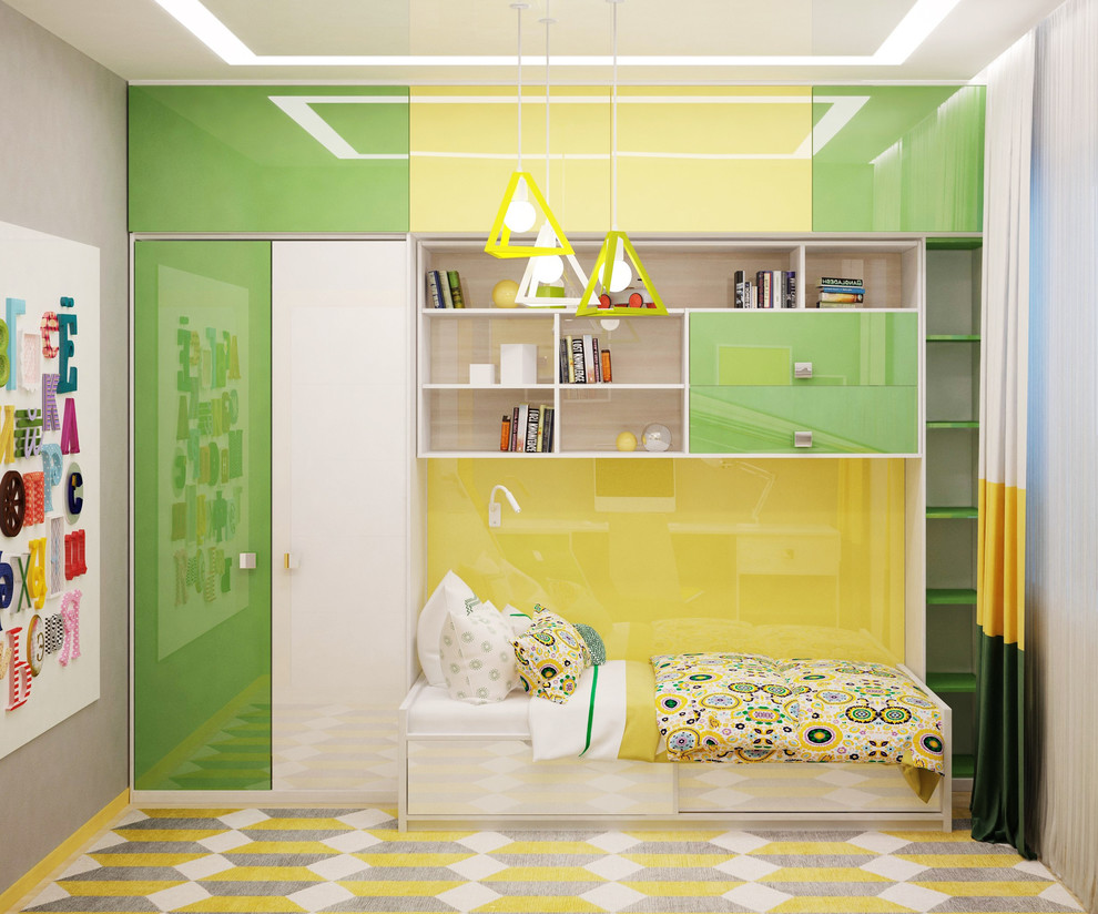 Летние краски для детской комнаты