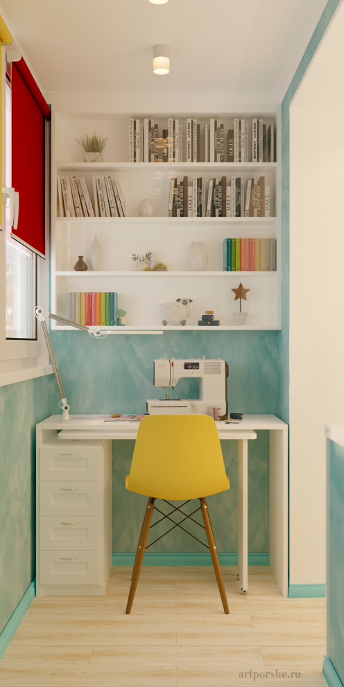 Дизайн-проект кухни в стиле современный Прованс