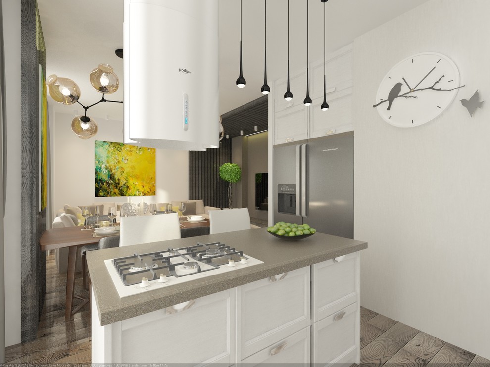 3-х комнатная квартира в современном стиле.