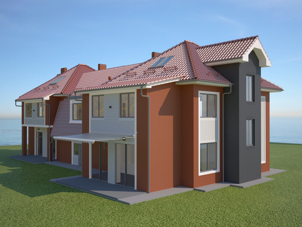 Оформление фасада частных домов