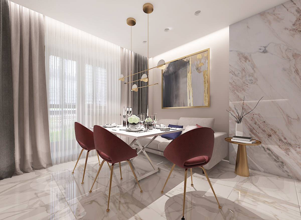 Однокомнатная квартира для молодой пары