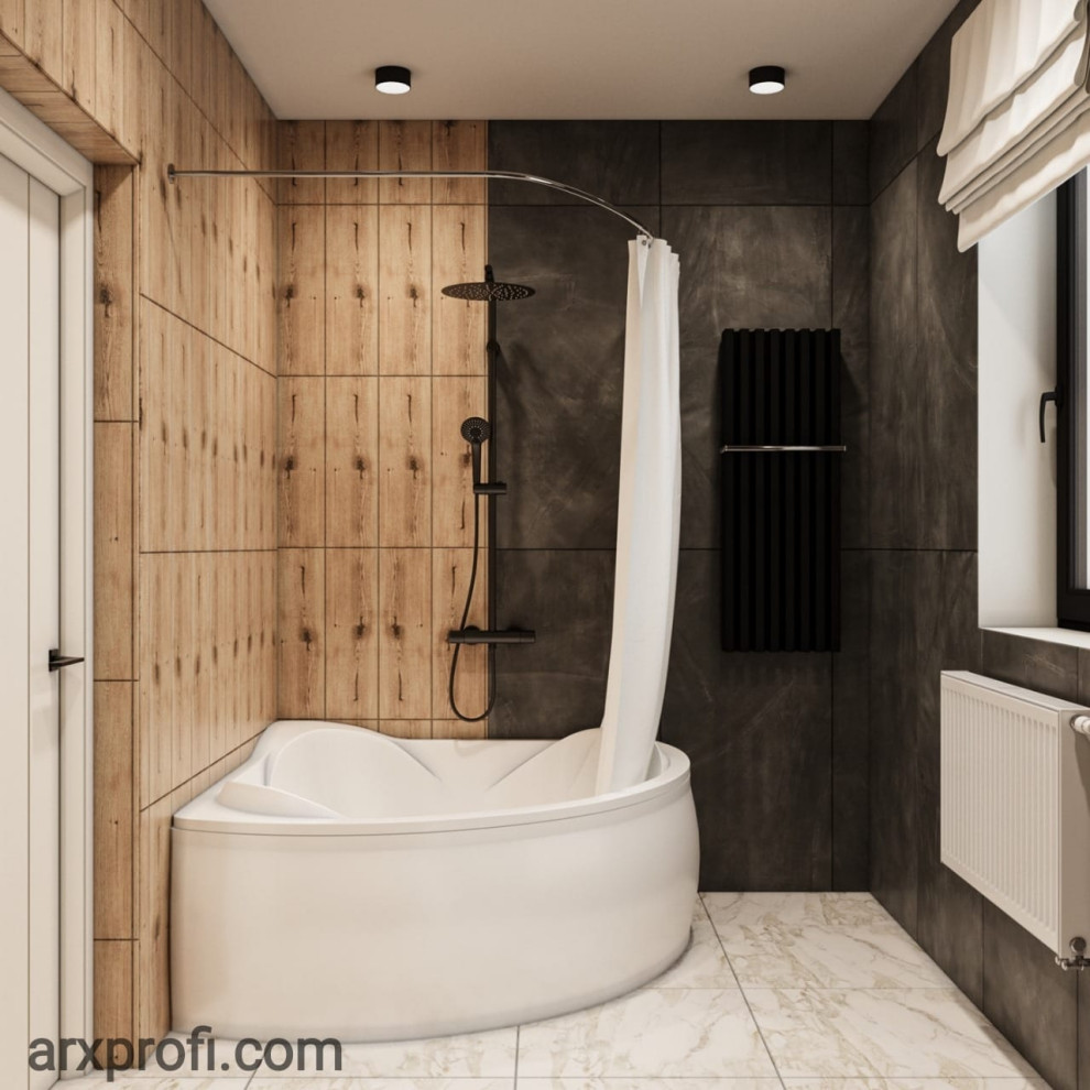 Проект интерьера дома 200 м2 в Южно-Сахалинске