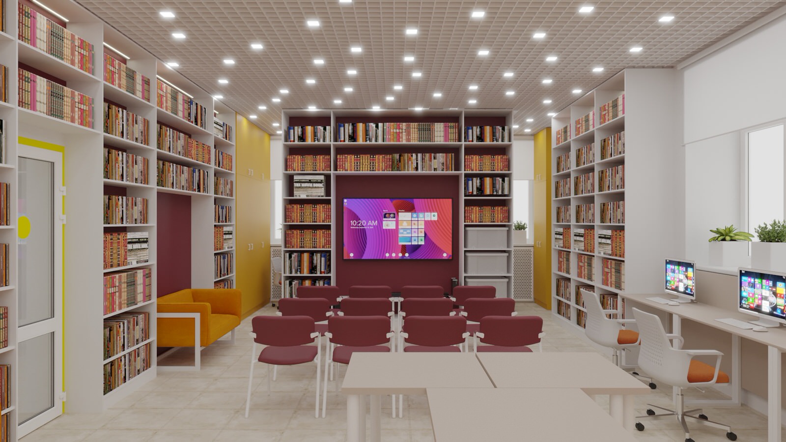 Центральная взрослая библиотека п. октябрьский Пермский край