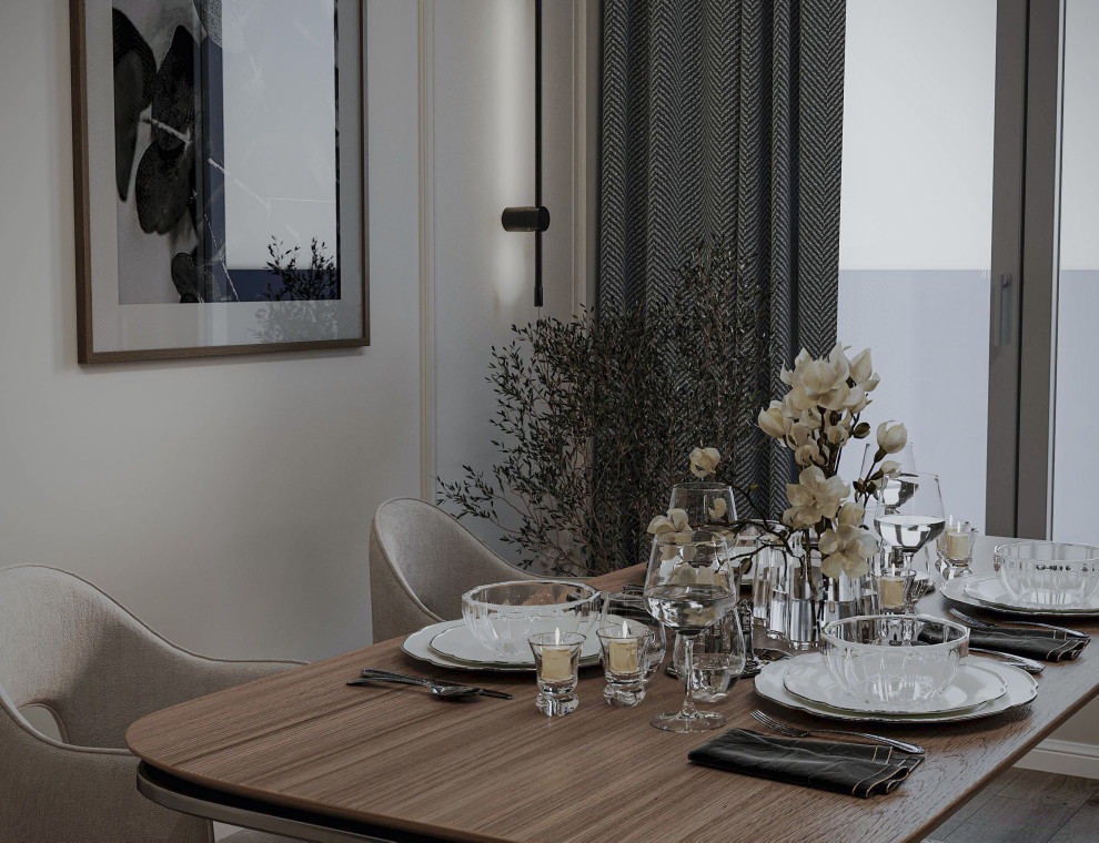 Обложка проекта: Кухня в неоклассическом стиле ✨✨