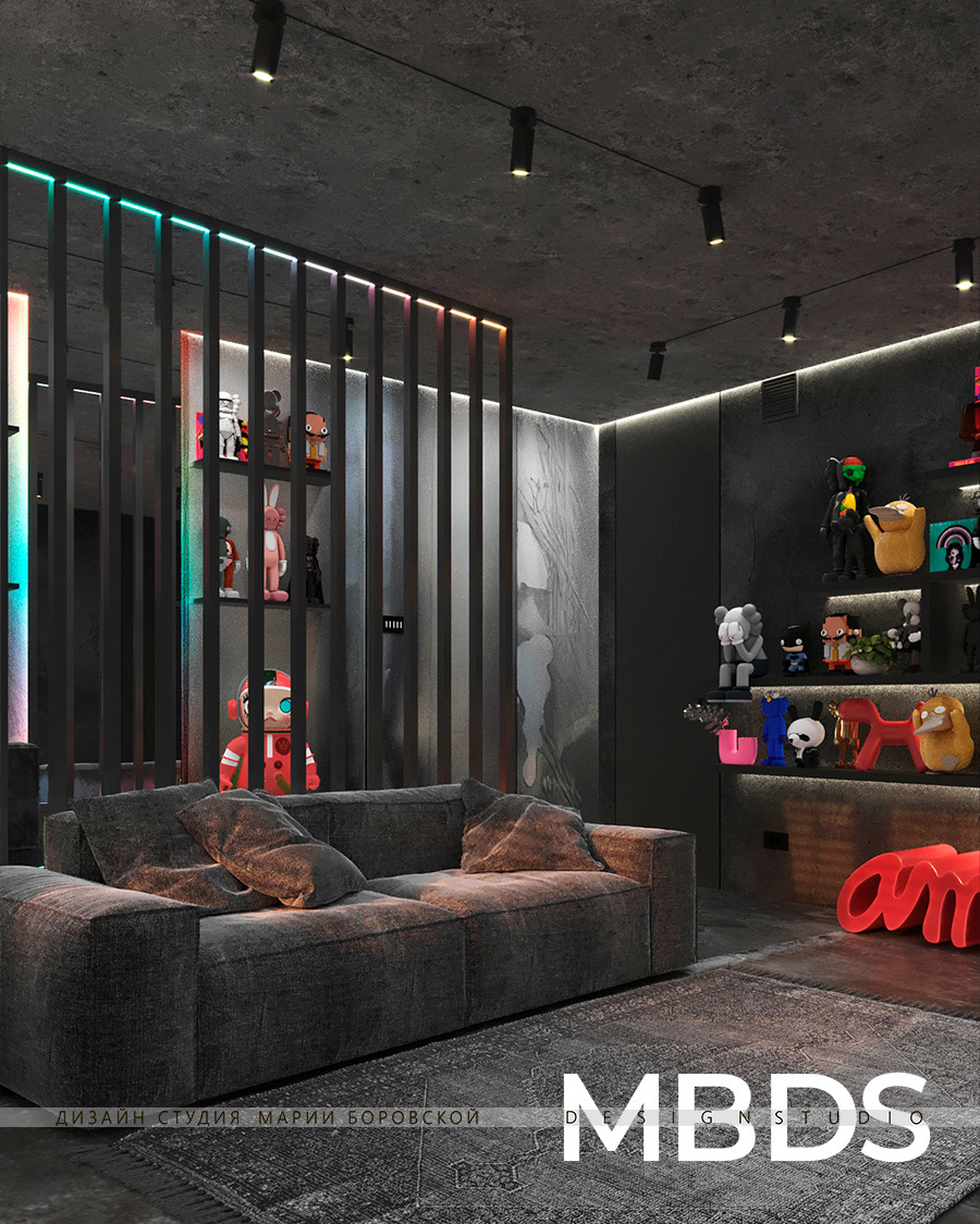 Интерьер коллекционера игрущек