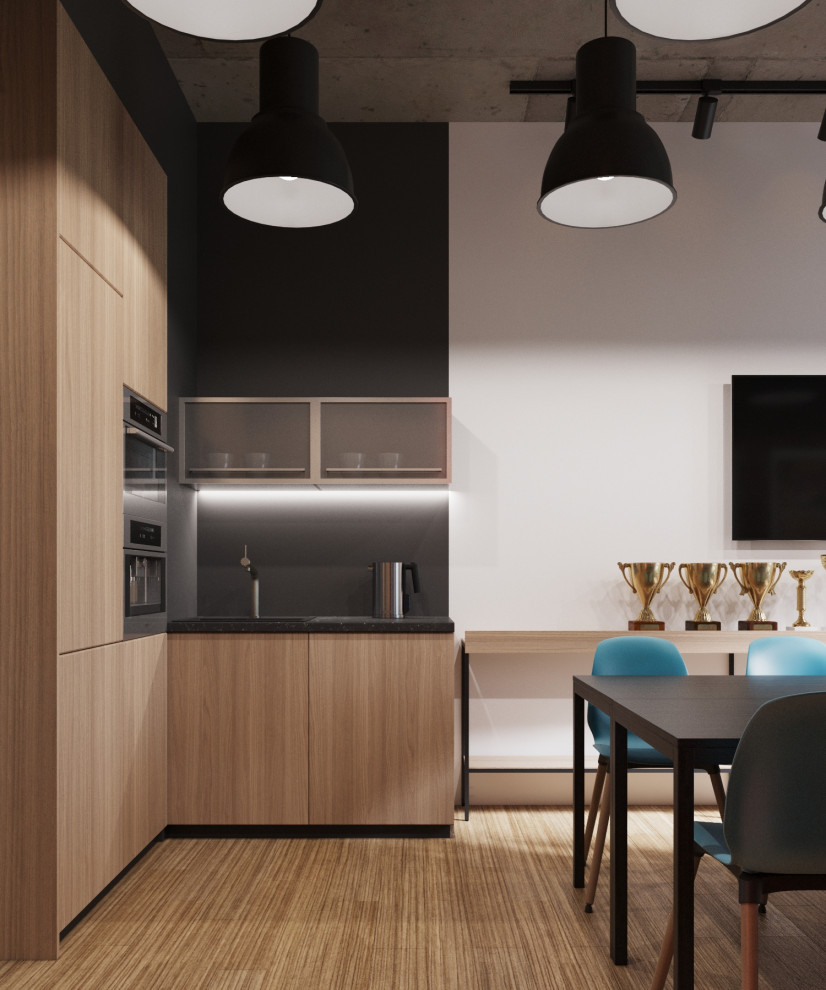 Дизайн интерьера офиса Продюсерской компании "Илья Авербух" в Лужниках.