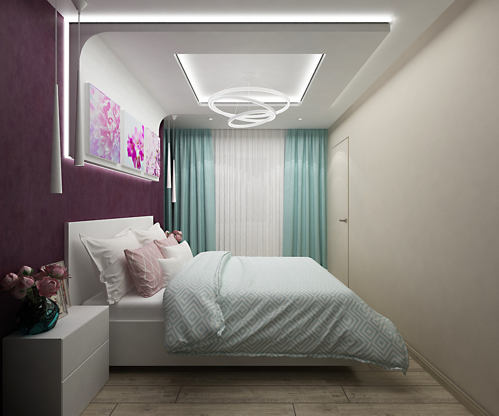 ДИЗАЙН-ПРОЕКТ ОДНОКОМНАТНОЙ КВАРТИРЫ «BURGUNDY»