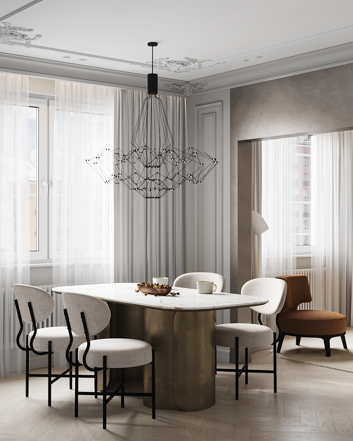 ЖК Лучи (3х комнатная квартира 112 м2 г. Москва)