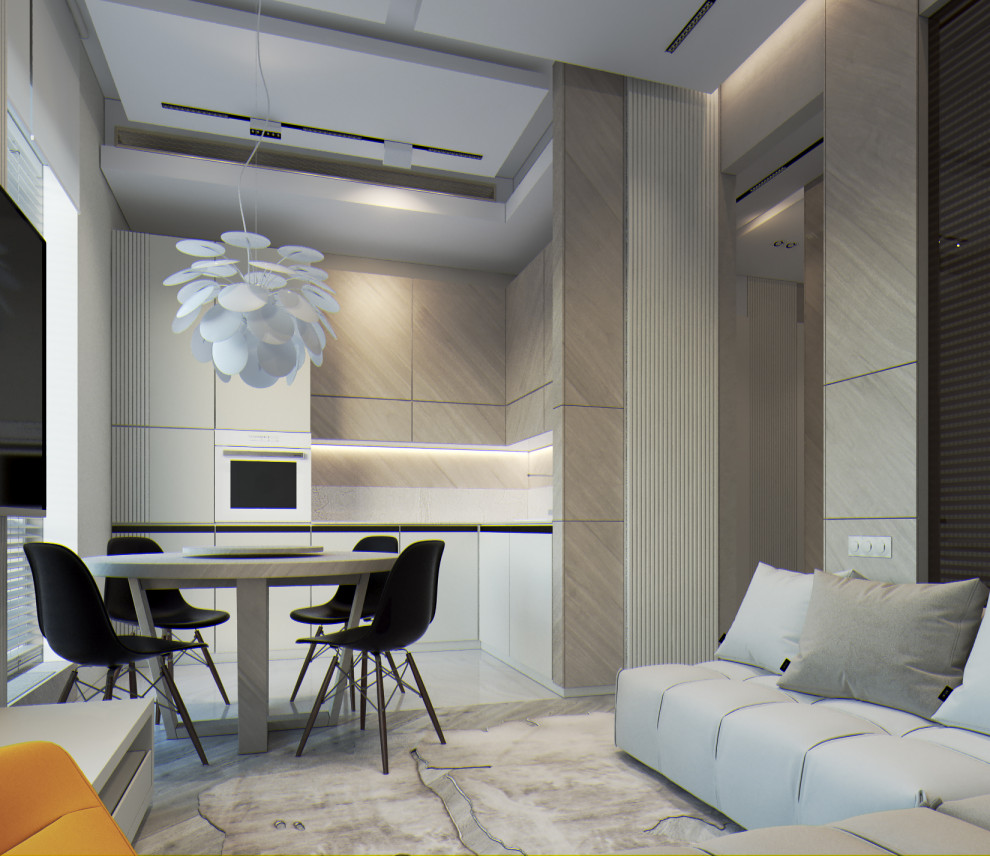 Современная квартира, 54кв.м в центральном районе Владивостока.