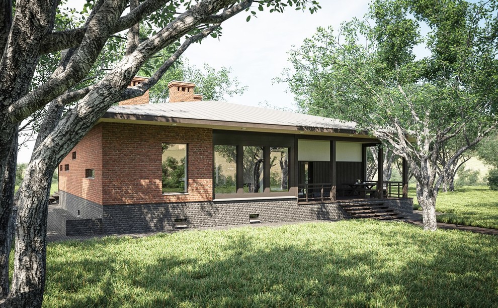 Одноэтажный жилой дом