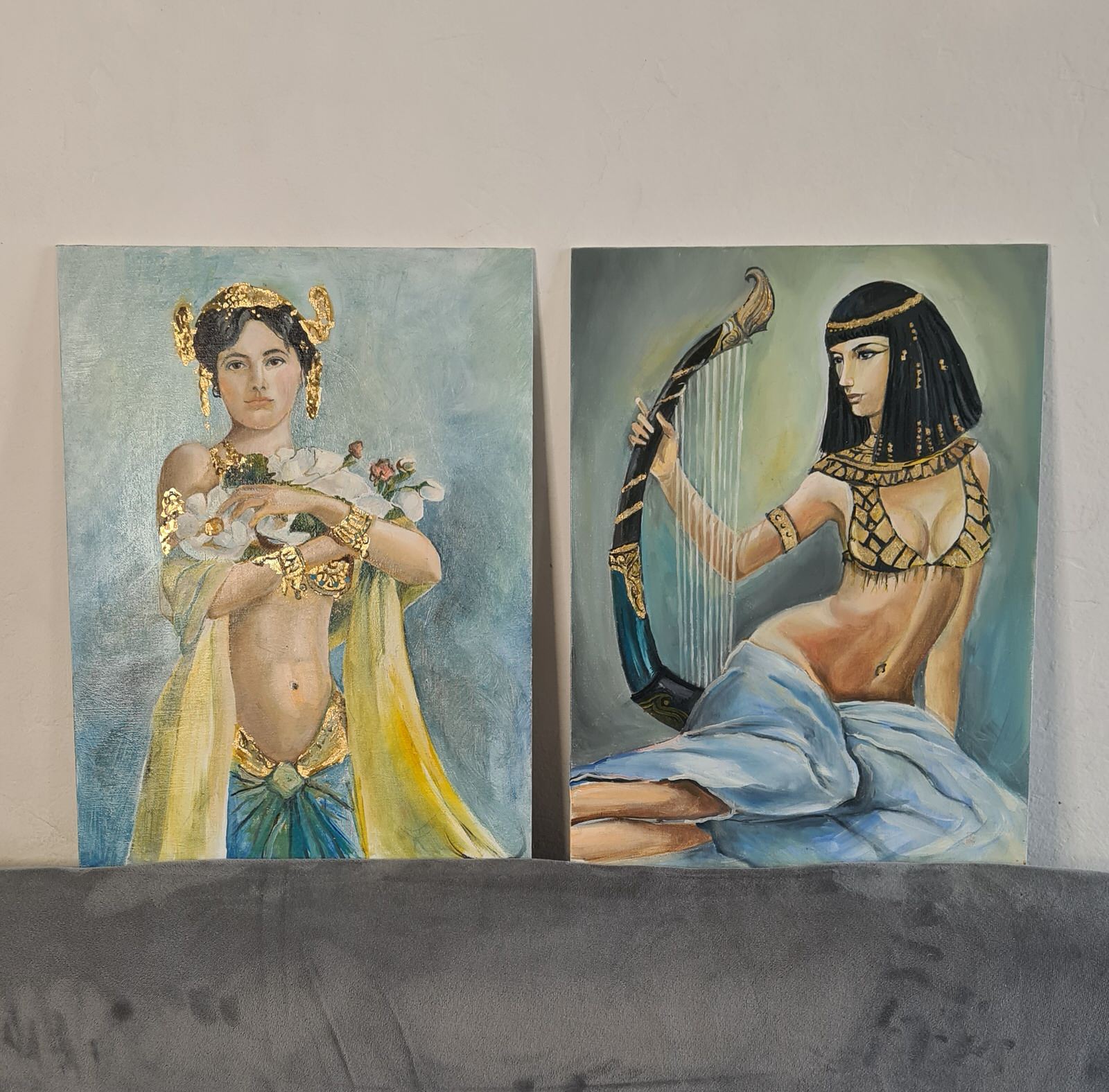 Обложка проекта: Картина портрет Мата Хари. MATA HARI