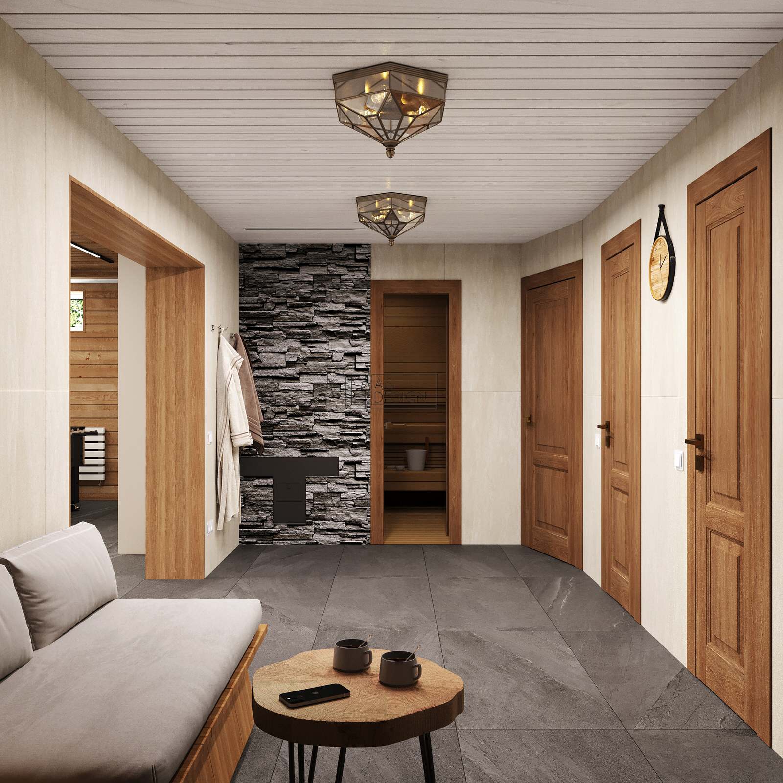 Проект загородного дома в стиле "Шале" Мск.обл. Мытищи