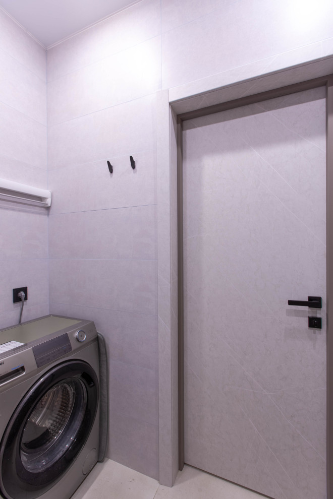 Дизайн - проект однокомнатной квартиры для молодой пары. Фотографии реализации.