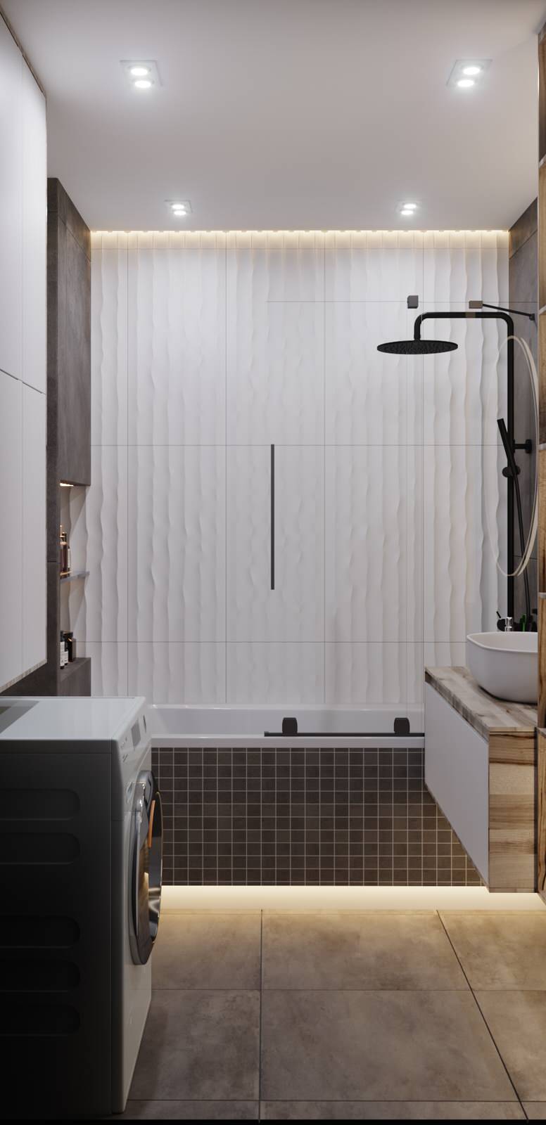 Стильное пространство для холостяка и его любимца