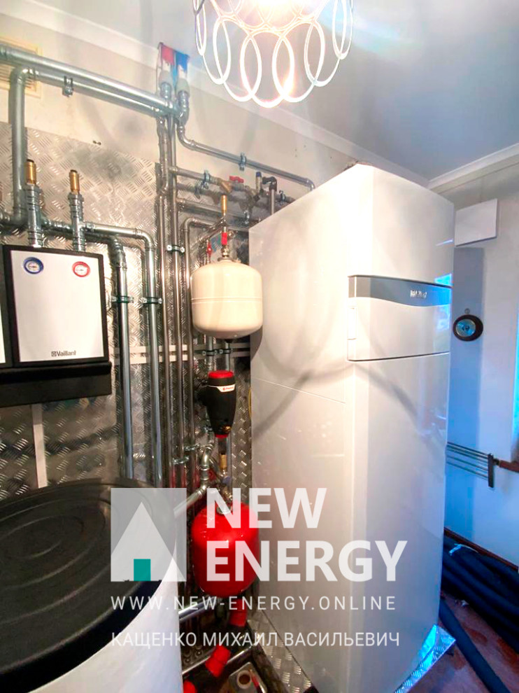 Реконструкция системы отопления и кондиционирования на базе теплового насоса