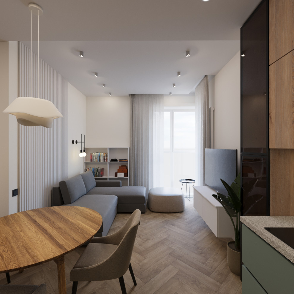 Квартира. Москва. Ореховый бульвар. Эскизы + рабочие фото с реализации проекта